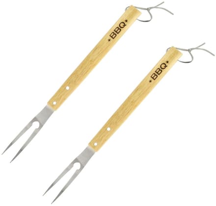 Set van 2 Barbecuevorken 42 cm Fackelmann BBQ Editie