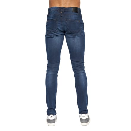 Duck and Cover Heren Tranfold Slim Jeans (Donkere wasbeurt)