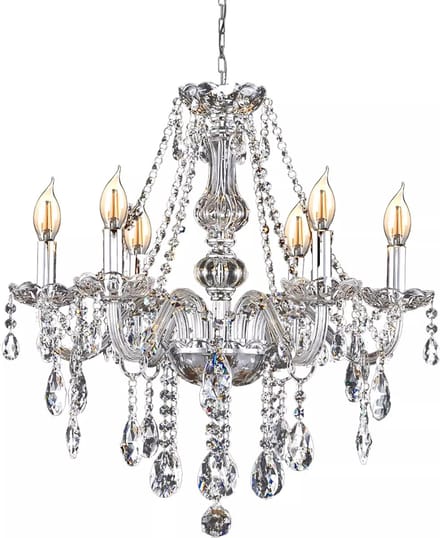 TooLight Kristallen kroonluchter - luxueus design - 67,5 x 62 cm - chroomafwerking