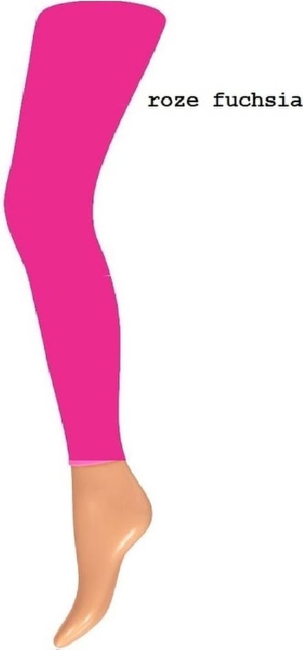 Kinderlegging dans 60 denier Roze Fuchsia 158-164