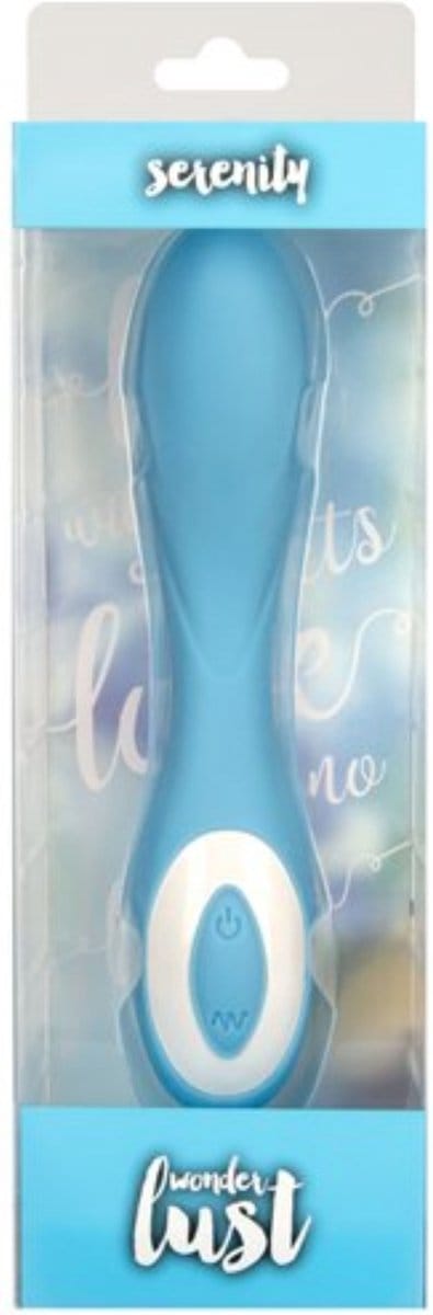 Wonderlust Serenity G-Spot Vibrator - lichtblauw