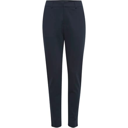Straight Leg Pants Wo - Blue Trousers