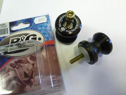 Pions de bras oscillant motorfiets R&G Racing Aprilia M6