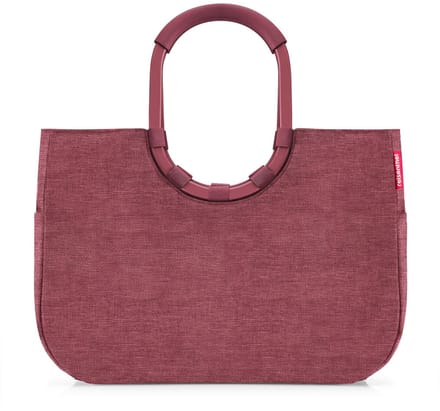 Reisenthel Loopshopper L Shopper - 25L - Twist Maroon Donkerrood