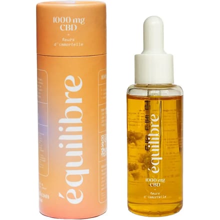 Olie CBD fleurs d'immortelle Equilibre CBD