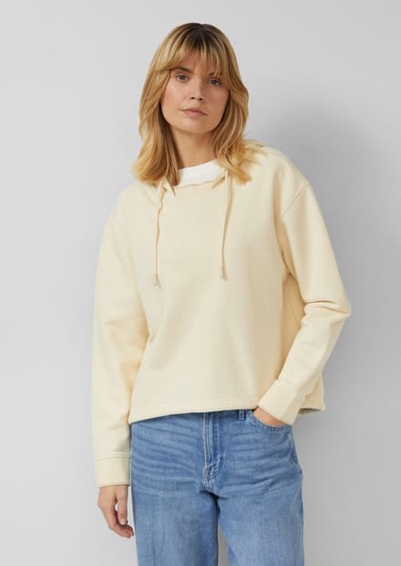 s.Oliver - female - Hoodie met split aan de achterkant
