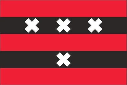 Vlag Amstelveen 30x45cm