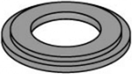 Onderlegring Ø12,7 x ø4,9 mm.