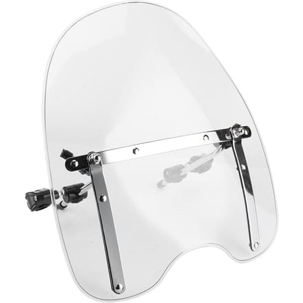 Universele Motorfiets Windscherm 22‑25mm Stuurbevestiging Transparent white