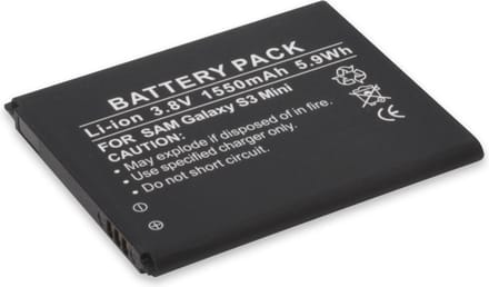 Ansmann Li-Ion Accu 1500 mAh v. Samsung Galaxy S3 Mini / GT-8190