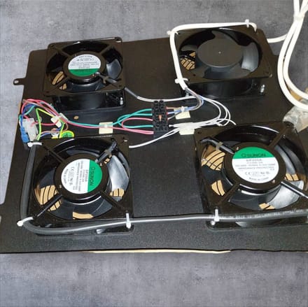 Digitus Cooling Unit for Professional Line 19 `` Cabinet, Grijs, 5 kg, 400 x 438 x 40 mm