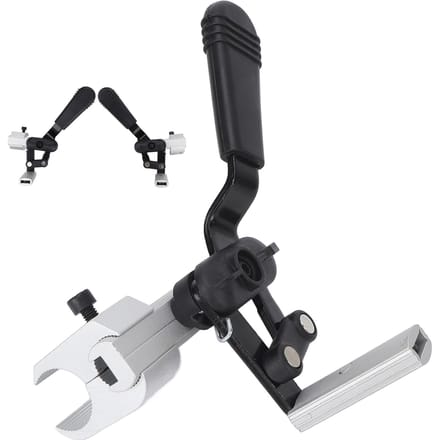 Freins de Fauteuil Roulant Alliage d'Aluminium Haute Sensibilité Frein à Main Accessoire pour Électrique black