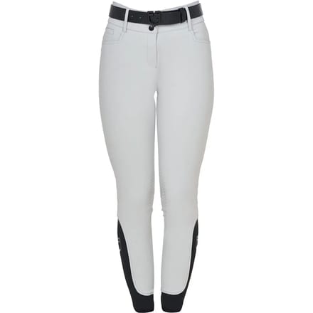 Dames rijbroek met middengrip Equestro Stones Logo