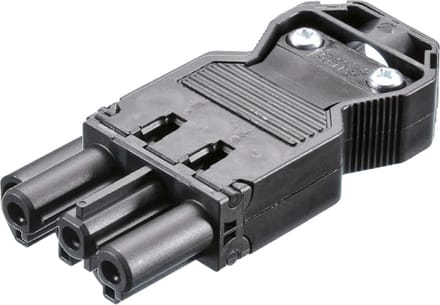 Bachmann installatiestekker connector - Wieland GST18® (v) / zwart