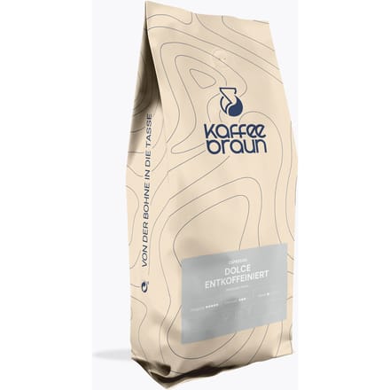 Kaffee Braun Espresso Dolce zonder cafeïne 1kg