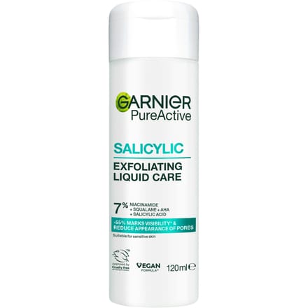 Garnier PureActive Exfoliating Liquid Care Toner 120 ml