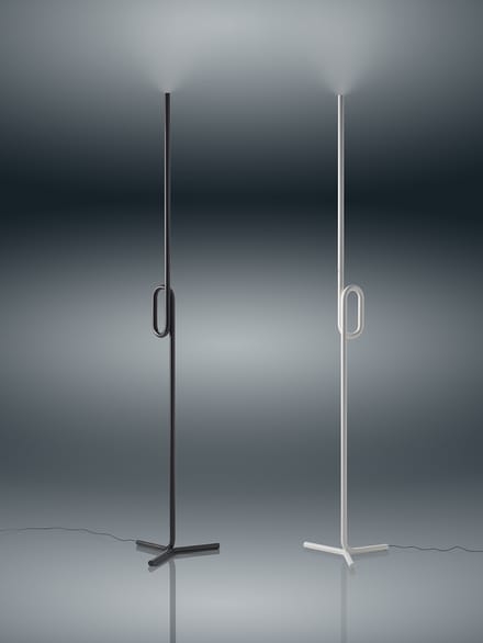 Foscarini Tobia Vloerlamp - zwart - Led dimbaar