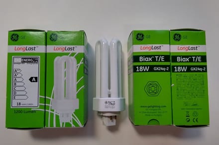 GE BIAX T/E 18W GX24q-2 835 4pins