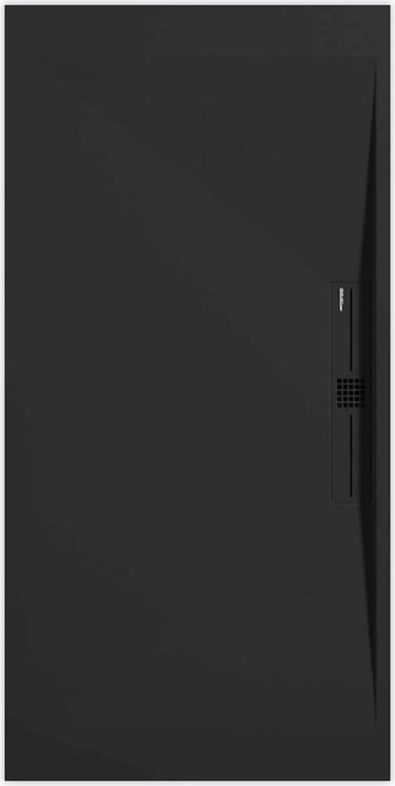 Sanifun douchebak Stone Side Black Smooth 1100 x 700 P