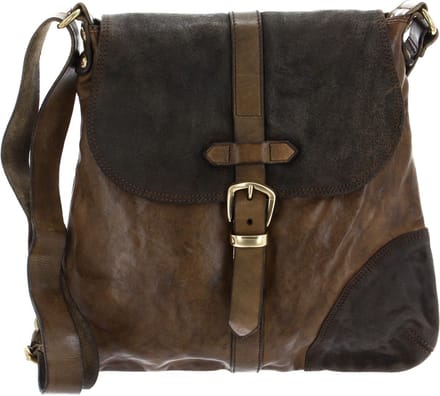 CAMPOMAGGI Schoudertas Crossbody Bag Verde Militare Olijfgroen