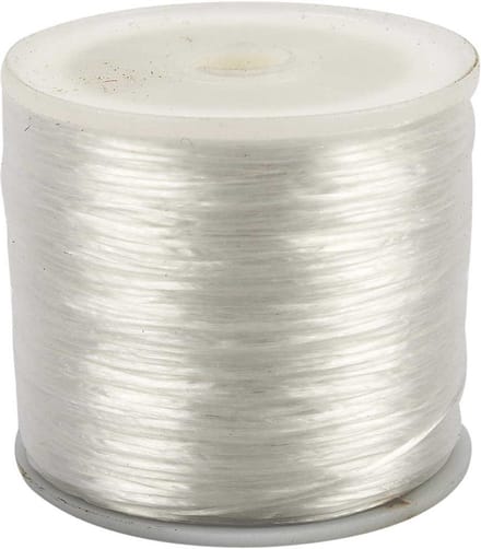 Elastisch koord, plat, dikte 1 mm, 100 m/ 1 rol