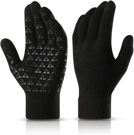Allecto - Winter Handschoenen Touch Screen - Gebreide Warme Handschoenen