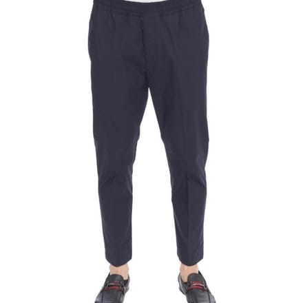 Alessandro Dell Acqua - Pantalone met Coulisse Cotton AD7318/P0083E 50 BLUE