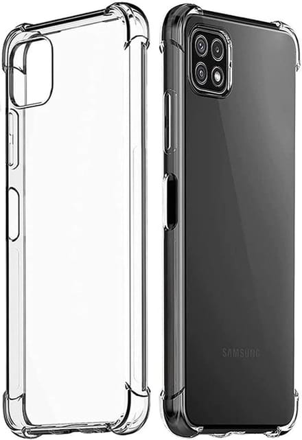 Shock proof Hoesje Geschikt voor: Samsung Galaxy A22 5G - Anti -Shock Silicone - Transparant