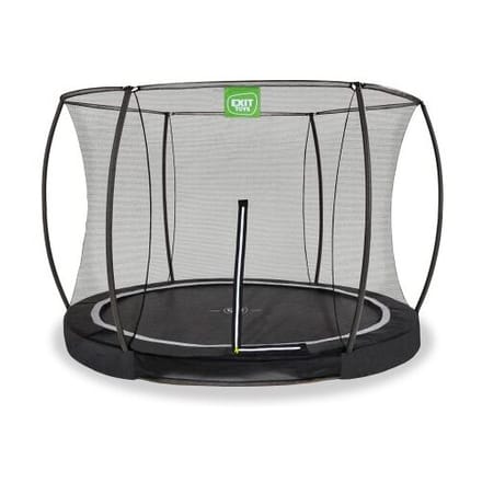 EXIT Black Edition Trampoline ø305cm - Inground - Ingraaftrampoline - Rond - Voor Kinderen - Zwart
