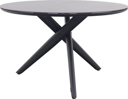 Dublin ronde tuintafel Ø120 cm. - Antraciet
