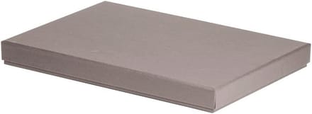 Kartonnen doos voor DIN A4, rechthoekig, taupe, 1 stuk