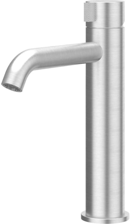 IVY Tribe Eenhendel wastafelmengkraan opbouw model M, coldstart RVS316 geborsteld