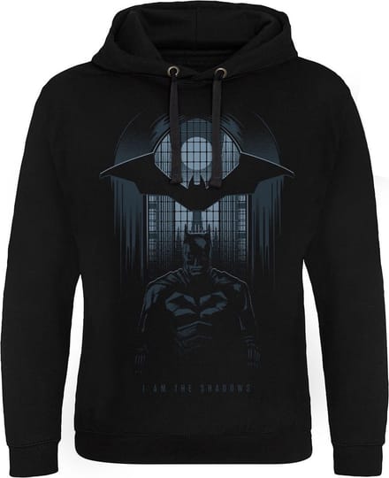 Batman I Am The Shadows Epic-hoodie, zwart