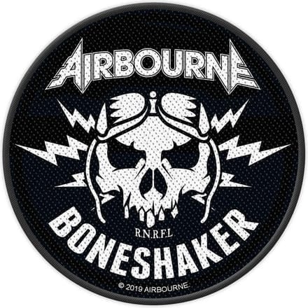 Airbourne Patch Boneshaker Zwart