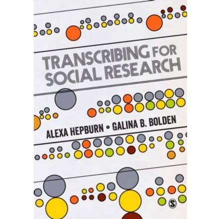 Transcribing For Social Research - Hepburn