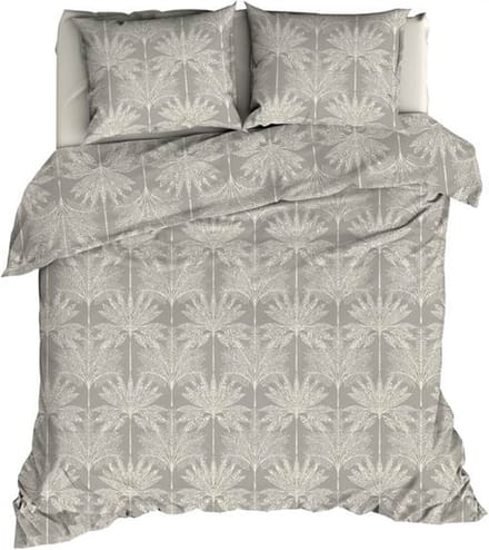 Satin d'Or Palmyra Dekbedovertrek - Extra breed - 260x200/220 cm - Khaki