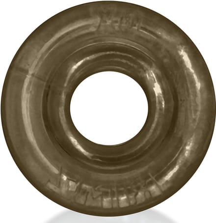 Oxballs - Rimz Big Softlips - Siliconen/TPR Cockring - Rookgrijs