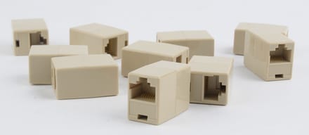 Gembird TA-350/10 kabeladapter/verloopstukje 8P8C RJ-45 Beige