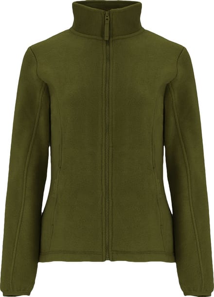 Roly - Artic Dames Fleece Sweater met Rits - Pine Green 159 maat XL
