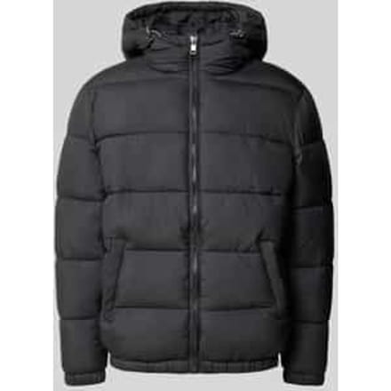 Buffer jacket met capuchon en steekzakken