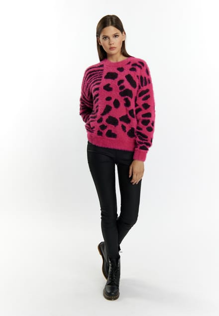 Mymo Gebreide trui Dames roze