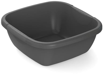 Rotho Daily Afwasteil 34x34x13 cm 8L Antraciet
