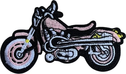 Motor Scooter Harley Strijk Embleem Patch - Denim applicatie / spijkerjas / rugzak