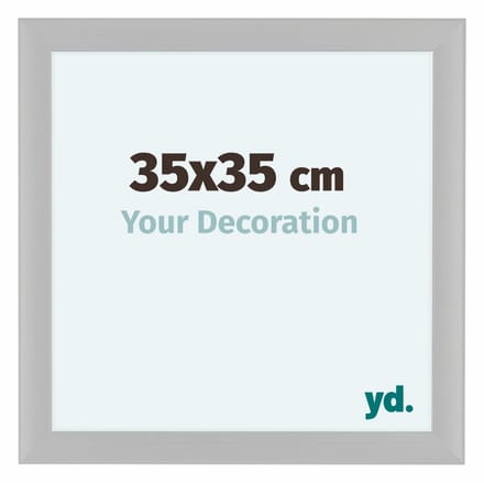 Your Decoration - Fotolijst 35x35 cm - MDF - Wit Houtnerf - Como
