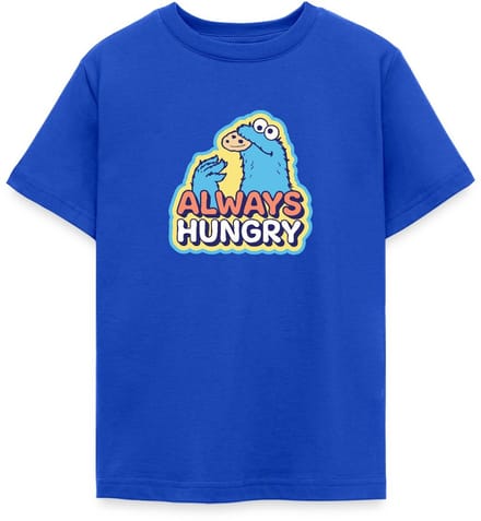 Sesamstraat Koekiemonster Altijd Hongerig T-Shirt Tiener