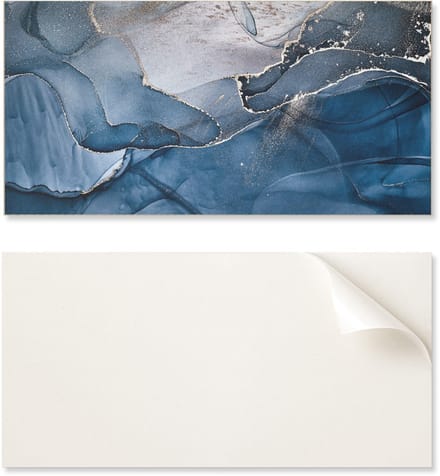 Decoratief paneel met afbeelding, 100x50 cm, abstract golvend patroon