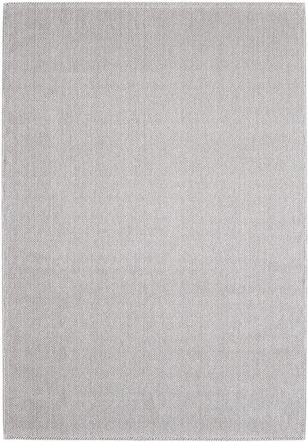 Laagpolig vloerkleed Loom (zilver) - 160x230 cm