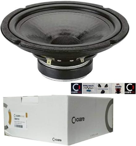 8 inch Woofer 20 cm Medium Lage Speaker 75W RMS 8 Ohm voor Auto en Huis