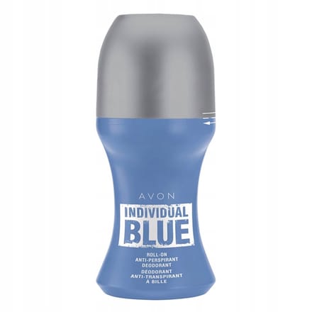 Avon Individual Blue - Antiperspirant Roll-on - Frisse Geur - Grapefruit - Lavendel