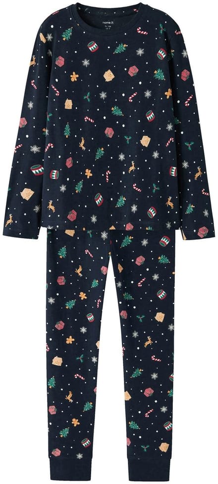 NAME IT - NKNVISMAS LS NIGHTSET - Unisex - Pyjamas